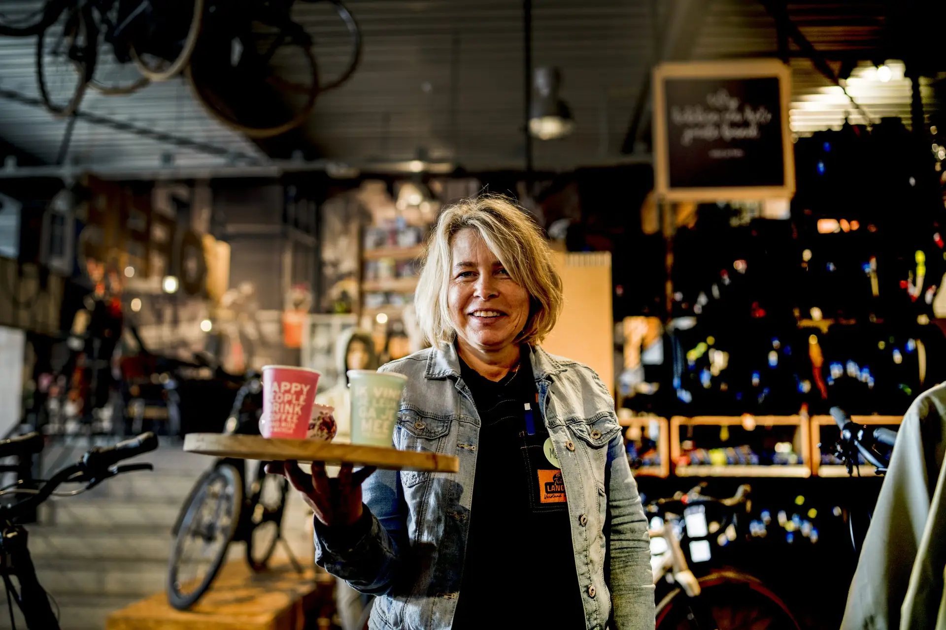 Advies aan de balie in de winkel