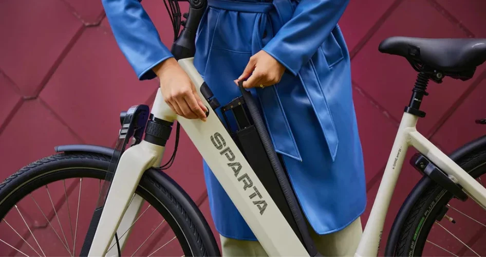 Sparta fietsen bij Landewé in Enschede